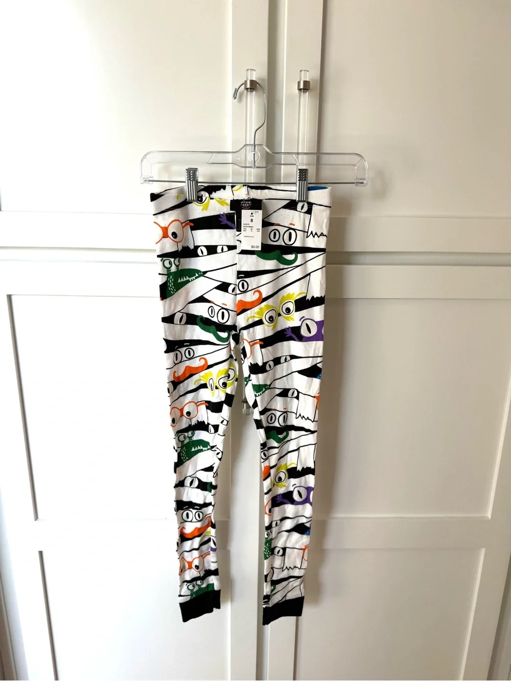 NWT-Glow in the Dark-Children’s Halloween Pajamas-Size 8